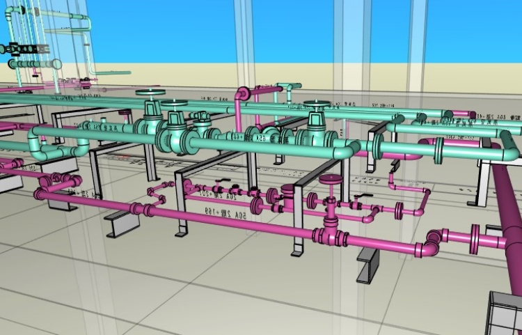 蒸気配管設備工事